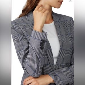 Club Monaco Borem Plaid Blazer